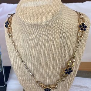 Beaded Link Staton Necklace.